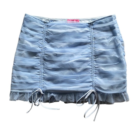 Dolls Kill Dresses & Skirts - Y2K Sugar Thrills Lilac ruffle mini skirt